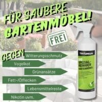 Gartenmöbel-Reiniger